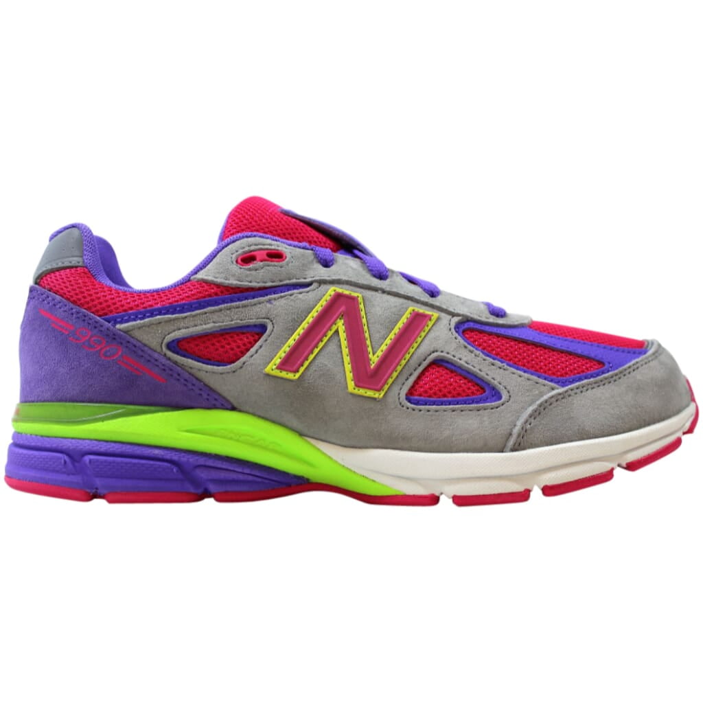 New Balance 990v4 Sneaker Grey/Purple 