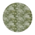 thumbnail image 2 of Nawypu  Mushrooms Olive Green Round Fitted Table Cloth Cover, Round Fitted Tablecloth with Elastic, Table Cloth Round Cover, Elastic Tablecloth for Round Tables, 2 of 7