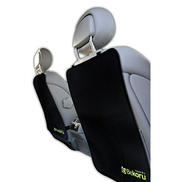 Premium Large Car Seat Back Protectors Kick Mats Easy to ...