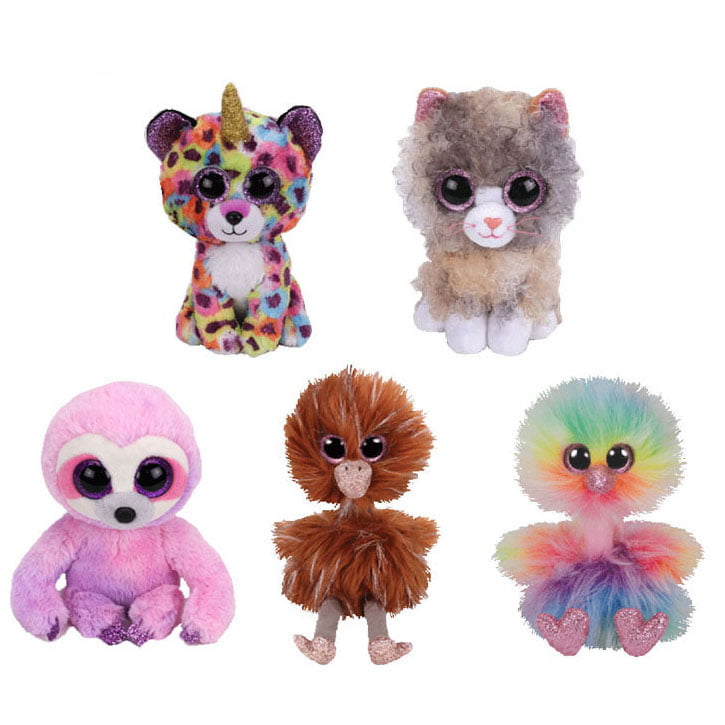 TY Boos - SET of 5 2019 Releases inch)(Dreamy, Asha, Scrappy, & Giselle) - Walmart.com