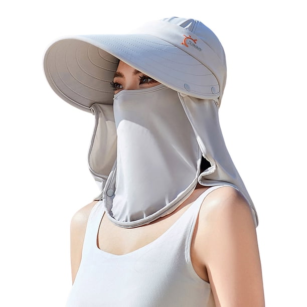Sombreros De Protección Solar Sombrero Anti-UV Sombrero de Pescador Plegable de Nylon Unisex para Deporte al Aire Libre (Gris) Ehuebsd Para Estrenar