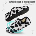 thumbnail image 3 of Zapatillas ATHMILE House para mujer y hombre de interior White Cow 9-10, 3 of 6