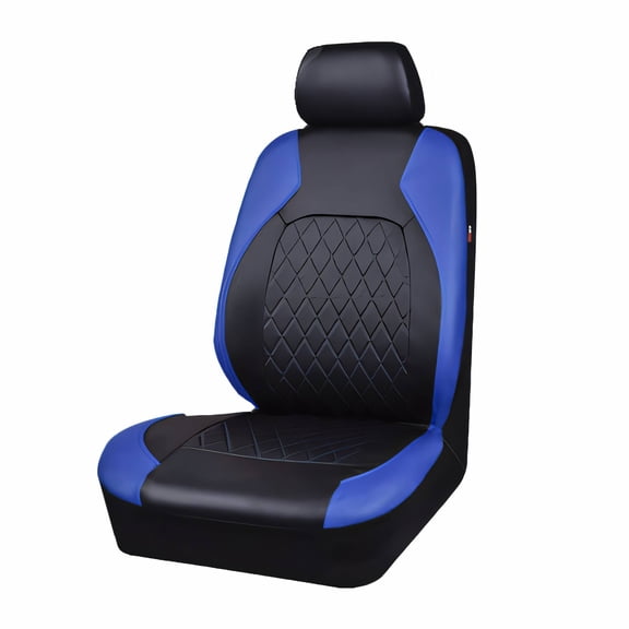 AUQ Car Seat Covers,Leather Seat Cover,Seat Covers,Blue