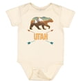 thumbnail image 3 of Inktastic Utah Vacation Bear Silhouette Boys or Girls Baby Bodysuit, 3 of 5
