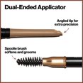 thumbnail image 2 of Revlon ColorStay Waterproof Longwearing Eyebrow Pencil, Retractable Angled Tip Applicator, 0.35g, 2 of 6