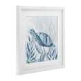 thumbnail image 2 of Stupell Industries Contemporary Sea Turtle with Subtle Smile White Framed Print Under Glass, 16 x 16, by Janet Tava, 2 of 8