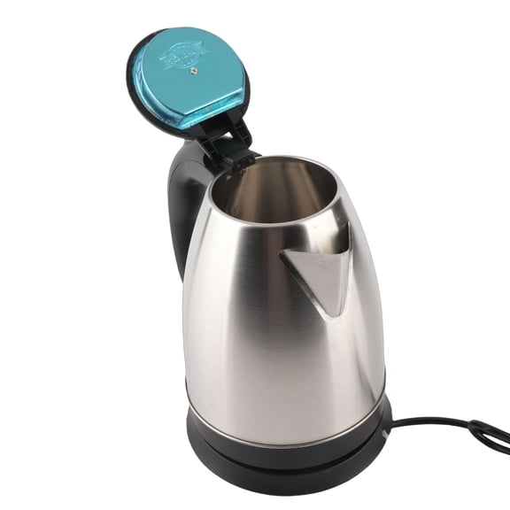 Riousery Stainless Steel Electric Kettle Hot Water Boiler Fast Boiling Countertop Heater Auto Shut Off and Overheat Protection Multi-Functional 2.0L Tea Coffee Maker (10 inches / 25.4 cm)