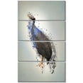 thumbnail image 2 of Design Abstrait de Pintade - Art Mural sur Toile d'Animaux, 2 of 3