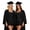 Black, variant on Uobin Women's Corset Satin Homecoming Dresses for Short Tight Pleated Mini Prom Dresses