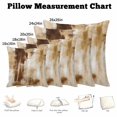 thumbnail image 5 of Throw Pillow Covers, Abstract Minimalist 26x26 Pillow Covers for Couch/Sofa/Bed, Modern Bohemia Aesthetic Ombre Brown Decorative Square Linen Cushion Pillowcase for Home Decor, 5 of 9
