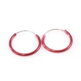 thumbnail image 1 of Hinged Hoop Earrings Sold as a Pair 8mm for Cartilage Nose and Lips, 1 of 10