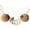 1PCS 22.04x13.38in, variant on Bird Hides Coconut Nest with Wood Ladder,Syrian Hamster Cage Hanging Natural Coco Shell Hut Hide Toy with Wooden Bridge,Hollow Hideaway Toys for Small Animal Rat Lovebird Finches
