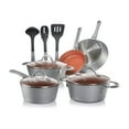 thumbnail image 2 of NutriChef Antiadhésif Cuisine Casseroles et Poêles, 11 Pièces (4 Pack), 2 of 8