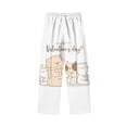 thumbnail image 5 of WEAIXIMIUNG Mens Sweatpants with Pockets Open Bottom Men Spring Summer Valentines Day Print Pajama Pants Long Pants Casual Pants, 5 of 5