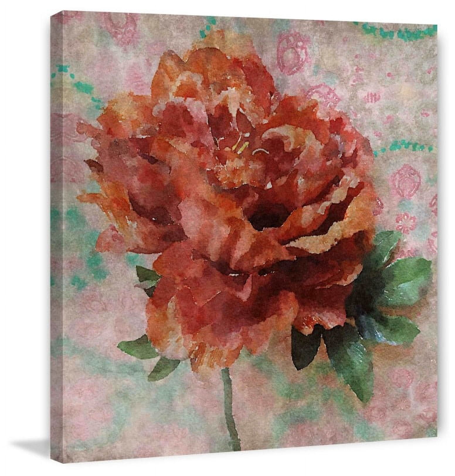 Marmont Hill - "Nature Kiss 2" by Irena Orlov Painting Print on Wrapped Canvas