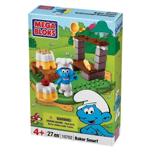 mega bloks the smurfs