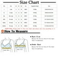 thumbnail image 3 of CFLVAEK Lack Bras for Women No Underwire Beauty Back Everyday Bras Comfort Full Coverage Supportive Bralette Breathable Adjustable Straps Bralette Black XXXXL, 3 of 5