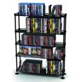 thumbnail image 3 of Atlantic Steel Shelving - Support - Acier - Noir VHS, DVD, CD, 3 of 3