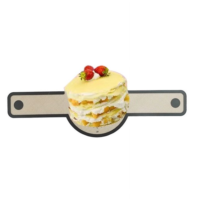 Freidora de aire de 0,7mm con mango largo, eslinga para hornear pan, estera para hornear, estera de transferencia de masa