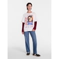 thumbnail image 2 of Chucky Women's Halloween Layered Look Graphic Tee with Long Sleeves, Sizes XXS-XXL, 2 of 5