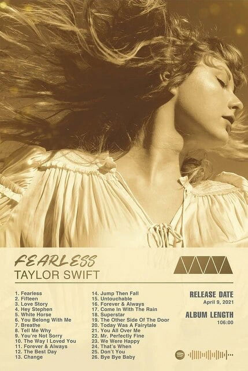 Taylor-Swift Classic Hot Album Music Poster Red/1989/Fearless
