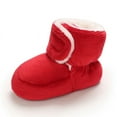 thumbnail image 6 of Infant Baby Boys Girls Boots Premium Soft Sole Anti-Slip Warm Winter Snow Boot Toddler First Walkers Winter Ankle Crib Shoes, 6 of 11