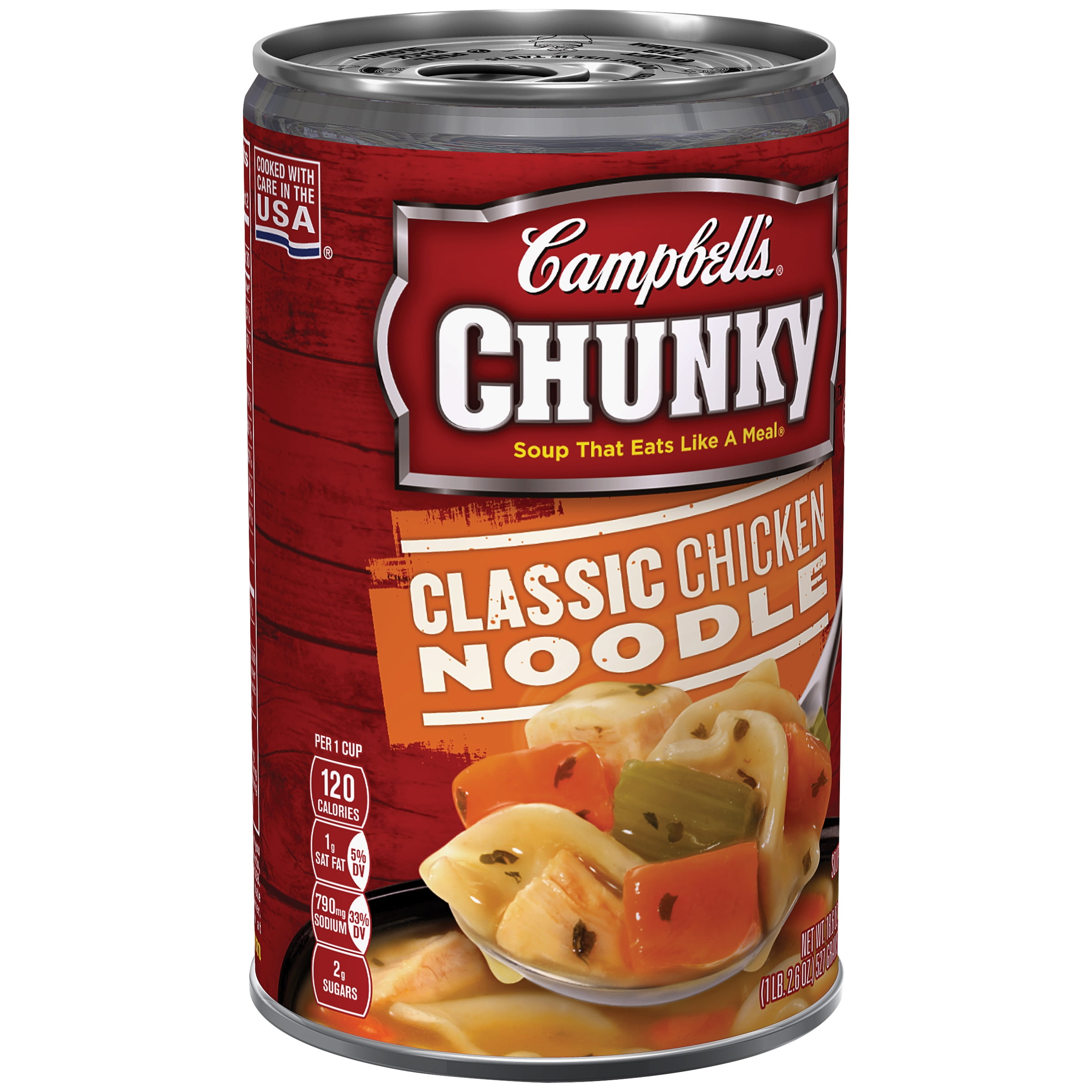 Campbell's Chunky Classic Chicken Noodle Soup, 18.6 oz. by Campbell Soup Company