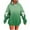 01 Green, variant on Womens Blouses Oversized Gradient Cute Hooded Sweatshirt with Pockets Lightweight Loose Fit Comfort Hoodie