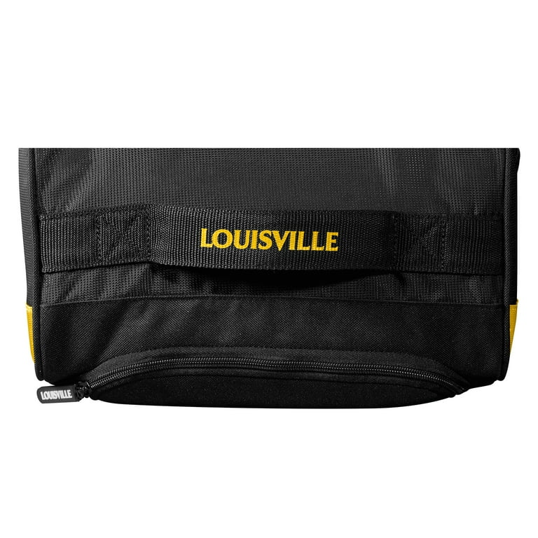 Louisville Slugger Omaha Rig Wheeled Bag, Light Gold 