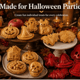 thumbnail image 3 of Ktlvex Halloween Mini Pie Press Molds, Reusable Dough Pie Mold for Baking,Hand‑Held Pocket Pie Maker for Fall Halloween Holiday Party Baking Supplies (H), 3 of 5