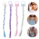 thumbnail image 2 of 6 extensiones de cabello con lazo, pelucas trenzadas, extensiones de cabello trenzado para niños, 2 of 7