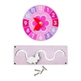 thumbnail image 1 of Busy Board Material,Wooden Developmental Toys Busy Board Material,Early Learning Toy Montessori Teaching Aids,Busy Board Puzzle DIY Accessory Mirror Clock,Multipurpose Sensory Board Preschool Zulema none, 1 of 4