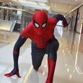 thumbnail image 1 of Spiderman Far From Home Costume Superhero Suit Spider Man Cosplay For Men Women Jumpsuit Bodysuit Carnival Party Costumes zhangyuxiang LED, 1 of 2