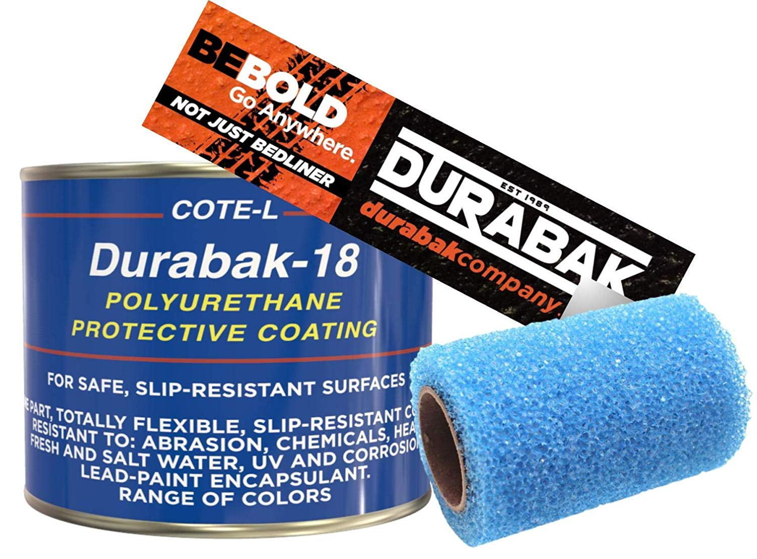 Durabak Light Gray Textured, Outdoor, UV Resistant, Truck Bed Liner