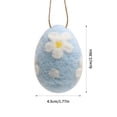thumbnail image 2 of Wzzjkit Easter Simulation Wool Foam Wreath Decoration, 2 of 5