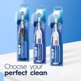 thumbnail image 4 of Oral-B Toothbrush, Easy Clean Compact Head Battery Powered Electric Toothbrush, White, for Adults and Children 3+, 4 of 10