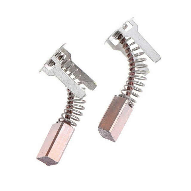 2 cepillos de carbono de repuesto para Motor eléctrico, cepillos de carbono fáciles de instalar, piezas duraderas para GSB 180-LI GSR 180-LI GSR140-LI
