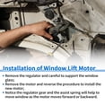 thumbnail image 7 of Unique Bargains Right Front Power Window Regulator Lift Motor for Kia Ceed 2013-2019 82460A2010 6 Pin Car Window Glass Lift Motor, 7 of 7