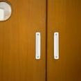 thumbnail image 4 of LOLIPPYY 2-Pack White Aluminum Barn Door Handles for Modern Home Decor, and Stylish Hardware, 4 of 8