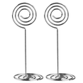 thumbnail image 4 of 50pcs Swirl Table Number Photo Holder Stands for Weddings Gatherings, 4 of 9