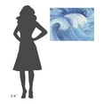 thumbnail image 4 of Global Gallery's 'The Big Wave' By Albena Hristova Stretched Canvas Wall Art, 4 of 4