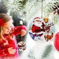 thumbnail image 4 of Adornos Navideños Ganfancp Tarjeta Colgante de Madera de Doble Cara 30X, 4 of 7