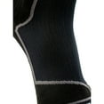 thumbnail image 6 of DISSENT Adult Unisex GFX Compression Hybrid DLX Wool Socks, Color: Black/Gray, Size: M, 6 of 7