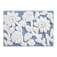 thumbnail image 2 of Mainstays 2 Piece Floral Bath Rug Set, Blue, 17" x 24" & 20" x 30", 2 of 6