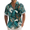 thumbnail image 1 of Hawaiian Shirt For Men, Men's Vintage Button Down Bowling Shirts Short Sleeve Summer Beach Shirt XL, 1 of 5