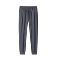thumbnail image 3 of Blmnix Joggers Men's Pants Baggy Sweatpants Track Pants Relaxed Fit Pants Low Rise Ankle Gray Taper Mens Travel Pants,XXXL, 3 of 4