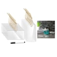 thumbnail image 3 of AMLESO 20Pcs Acrylic Label Clear Blank Reusable Basket Tags for Marking Drink Christmas, 3 of 8