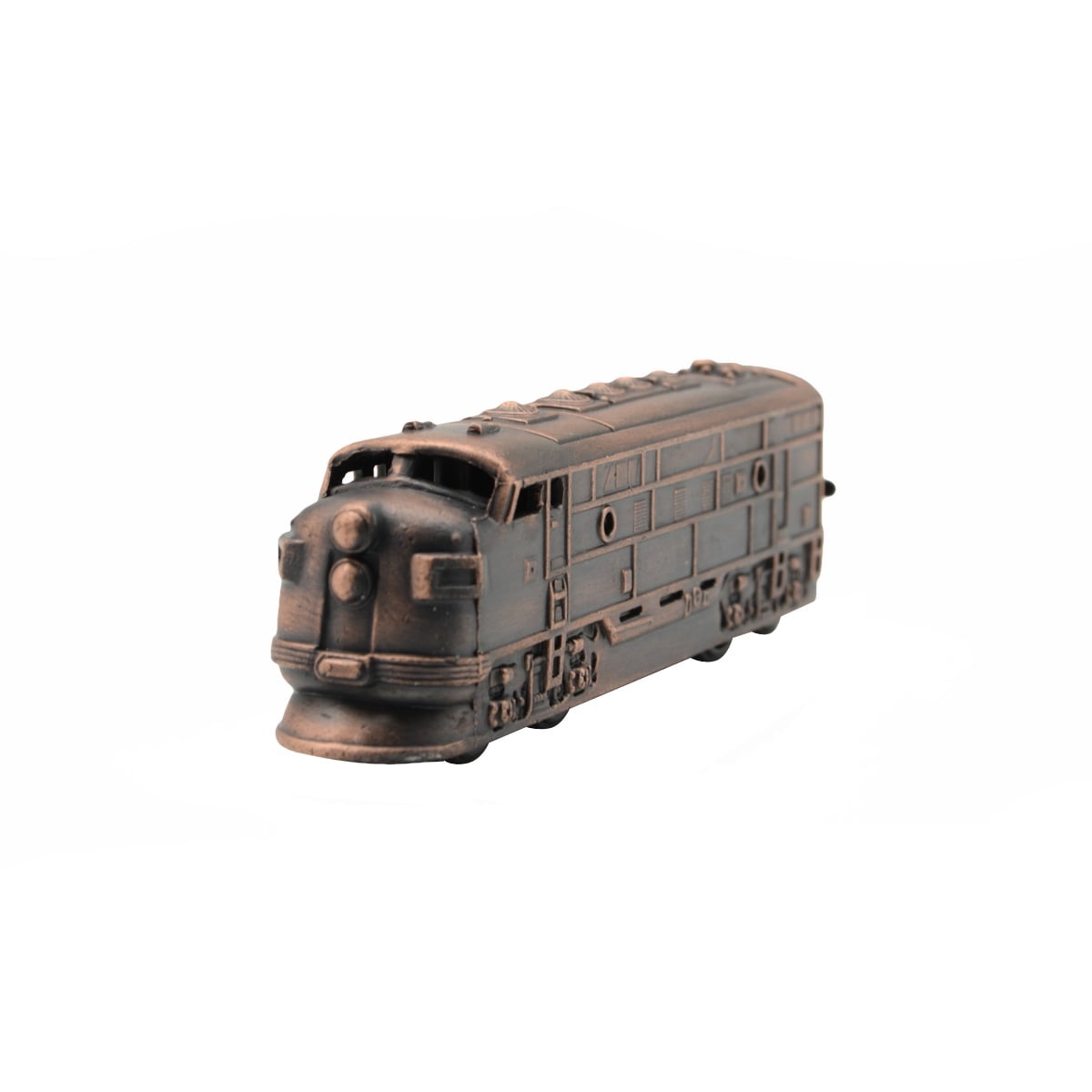 Metal Diesel Train Locomotive Model Desk Pencil Sharpener Die Cast Collectible