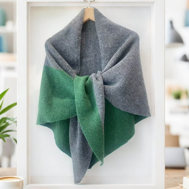 HongQid Shawl Wraps Women Knitted Shawls and Wraps Cardigan Cape Shoulder Top Sweater Shawl Scarf