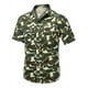 thumbnail image 1 of Camisa De Manga Corta De Camuflaje Militar Para Hombre, 1 of 3